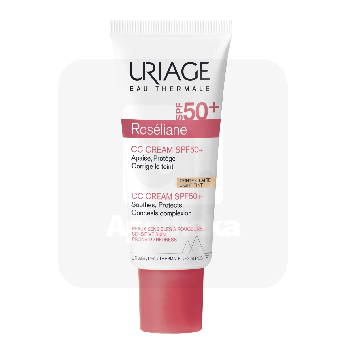 URIAGE ROSELIANE CC KREEM PUNETAV NAHK TOONIV SPF50+ 40ML - Tootepilt