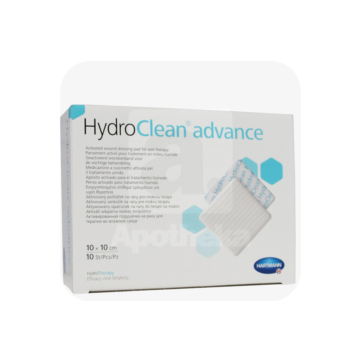 HYDROCLEAN ADVANCE RINGERIGA HAAVASIDE 10X10CM N10 - Tootepilt