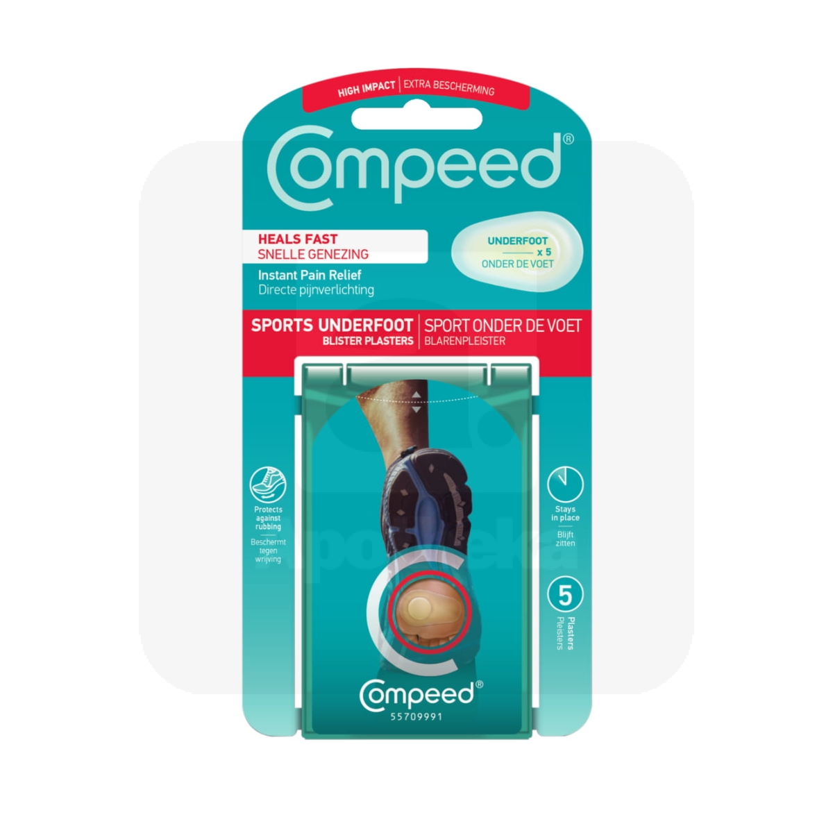 COMPEED VILLIPLAASTER SPORT PÄKALE N5