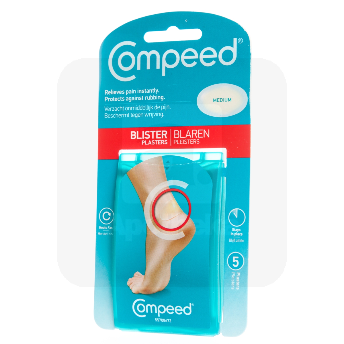 COMPEED VILLIPLAASTER KESKMINE N5