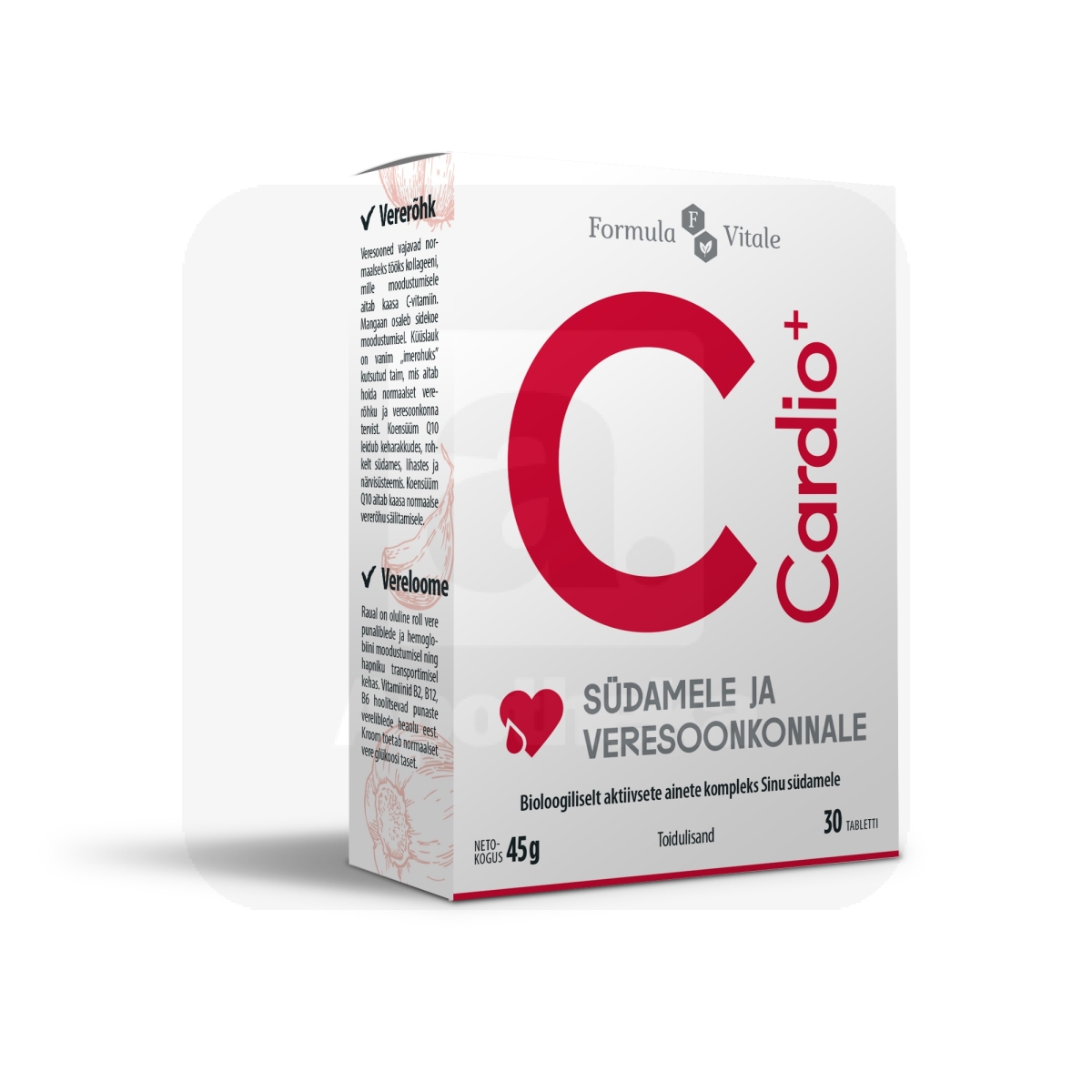 FORMULA VITALE CARDIO+ TBL N30 - Tootepilt