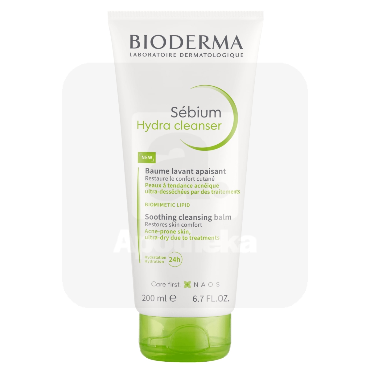 BIODERMA SEBIUM HYDRA PUHASTUSPIIM NÄOLE 200ML - Tootepilt