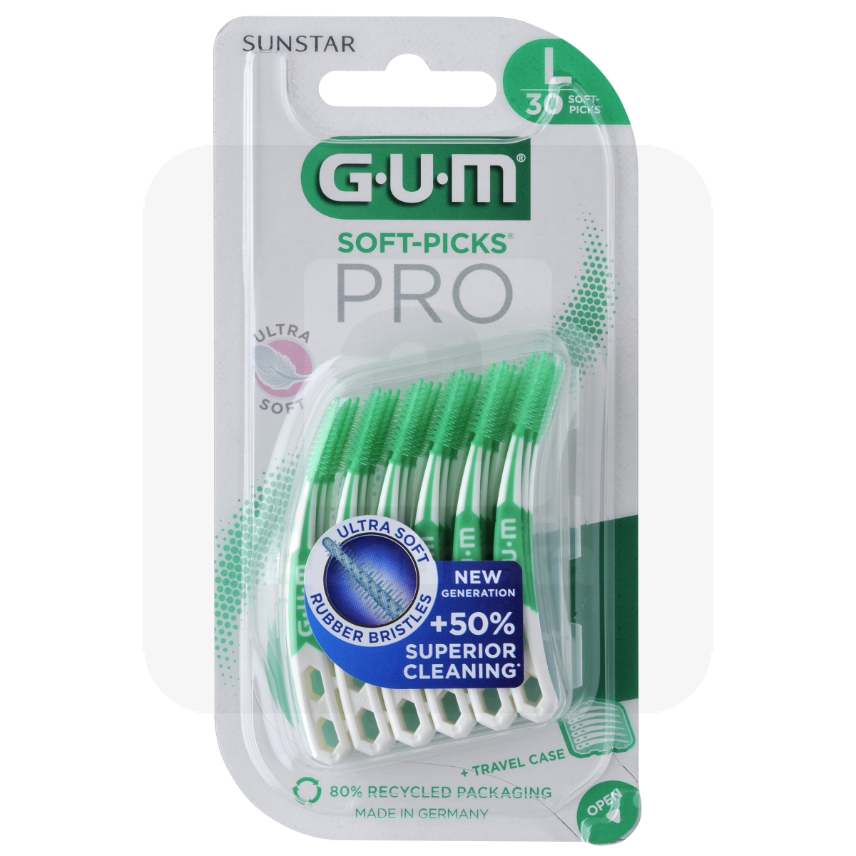 GUM SOFT-PICKS PRO HAMBATIKUD LARGE N30 - Tootepilt