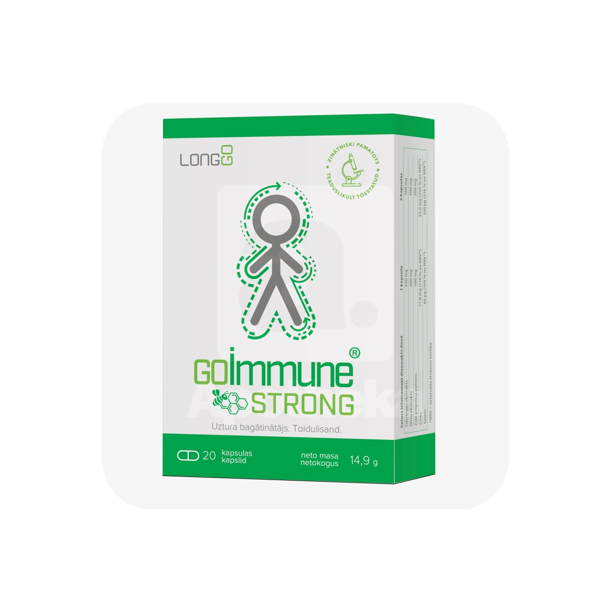 GOIMMUNE STRONG KAPSLID N20 - Tootepilt