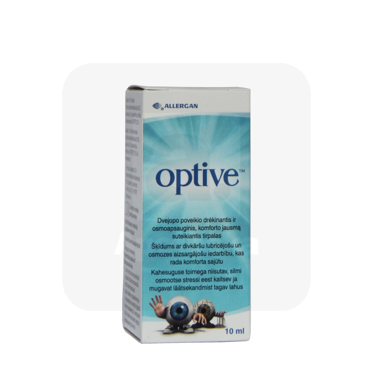 OPTIVE LIBESTAVAD JA NIISUTAVAD SILMATILGAD 10ML - Tootepilt