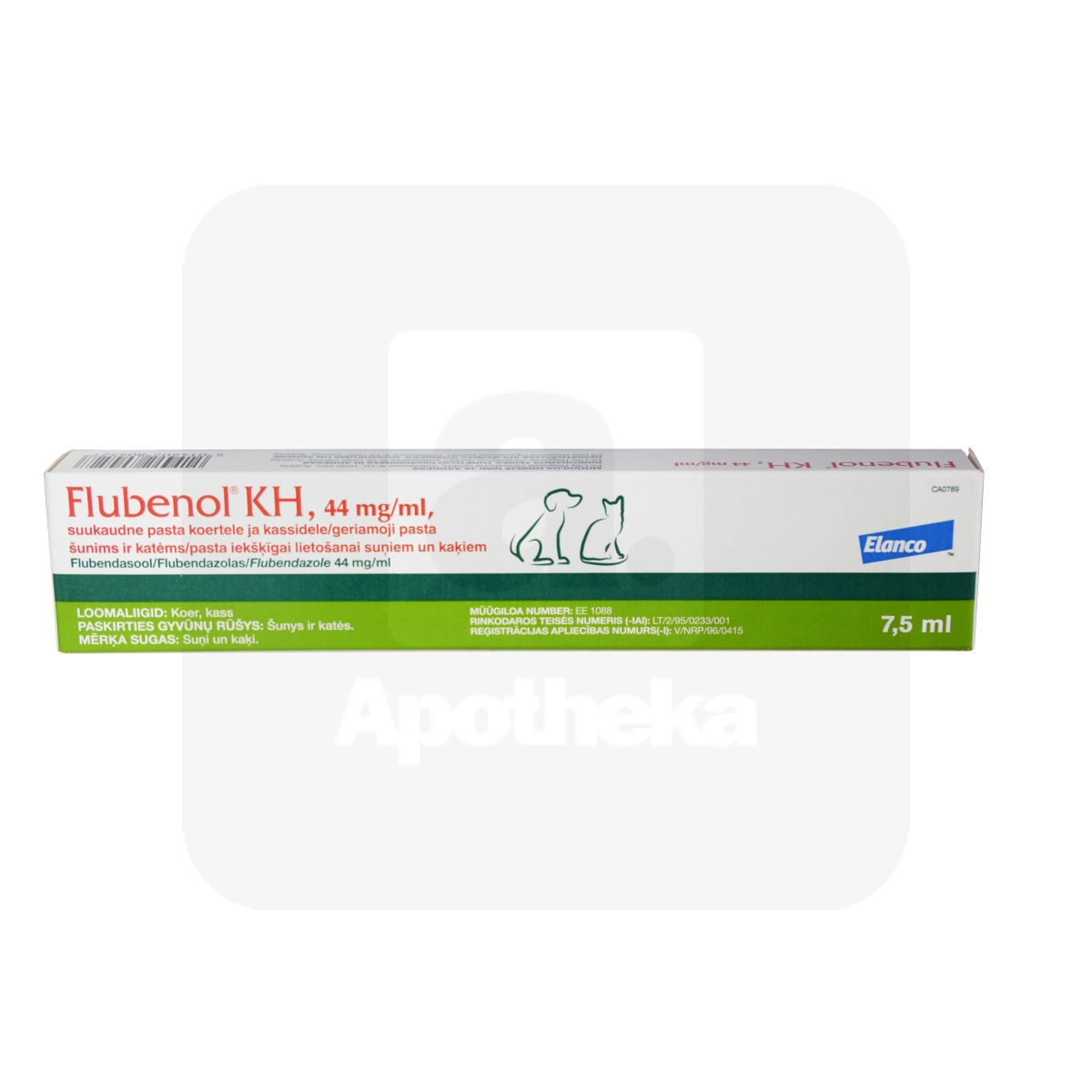 FLUBENOL KH SUUKAUDNE PASTA 44MG/1ML 7,5ML N1 - Tootepilt