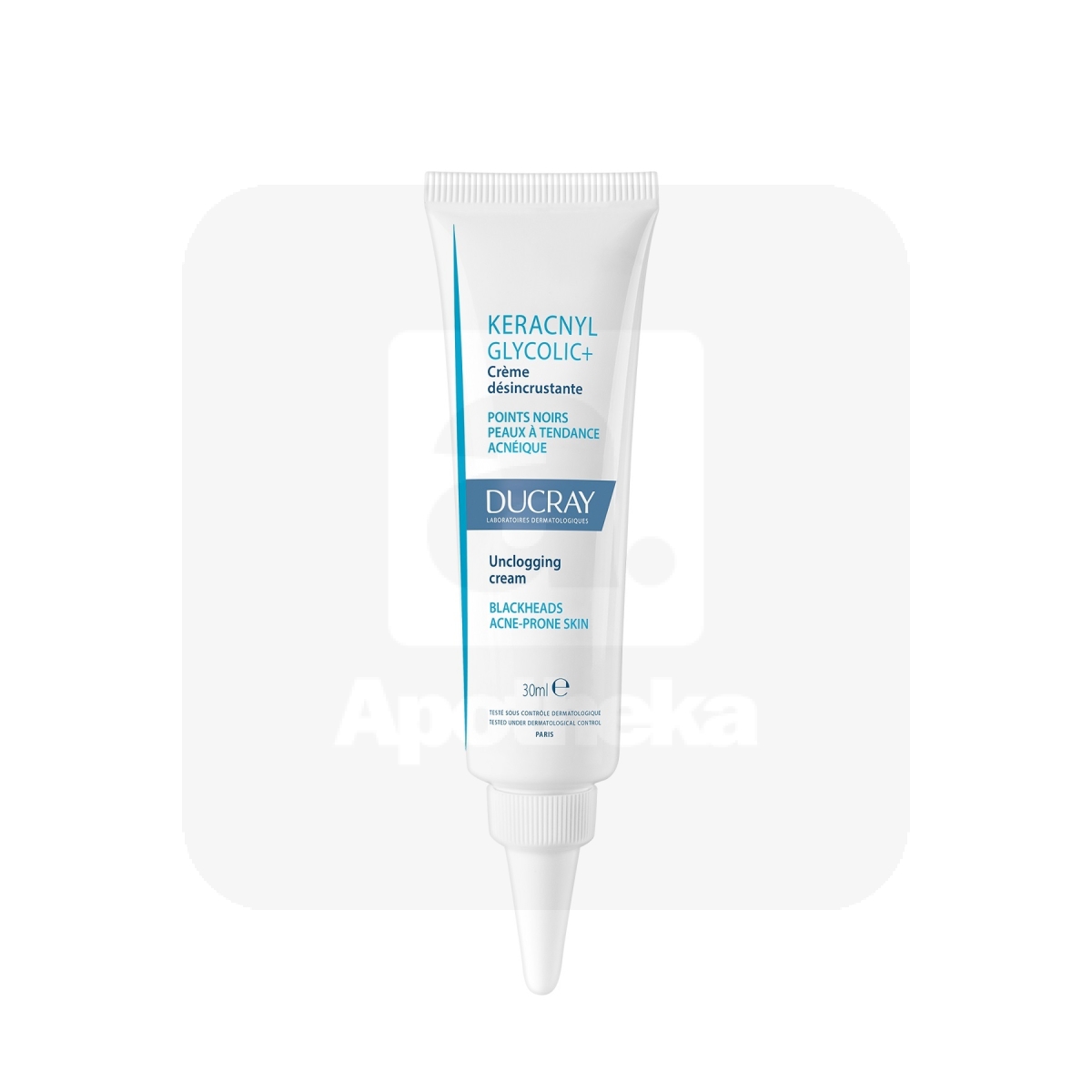 DUCRAY KERACNYL GLYCOLIC KREEM PROBLEEMSELE NAHALE 30ML - Tootepilt