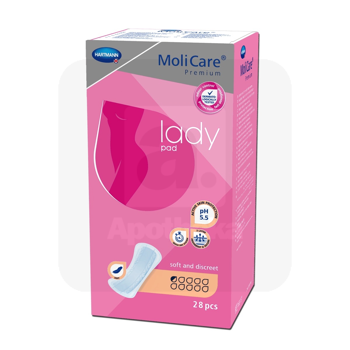 MOLICARE PAD LADY 0,5 TILKA N28