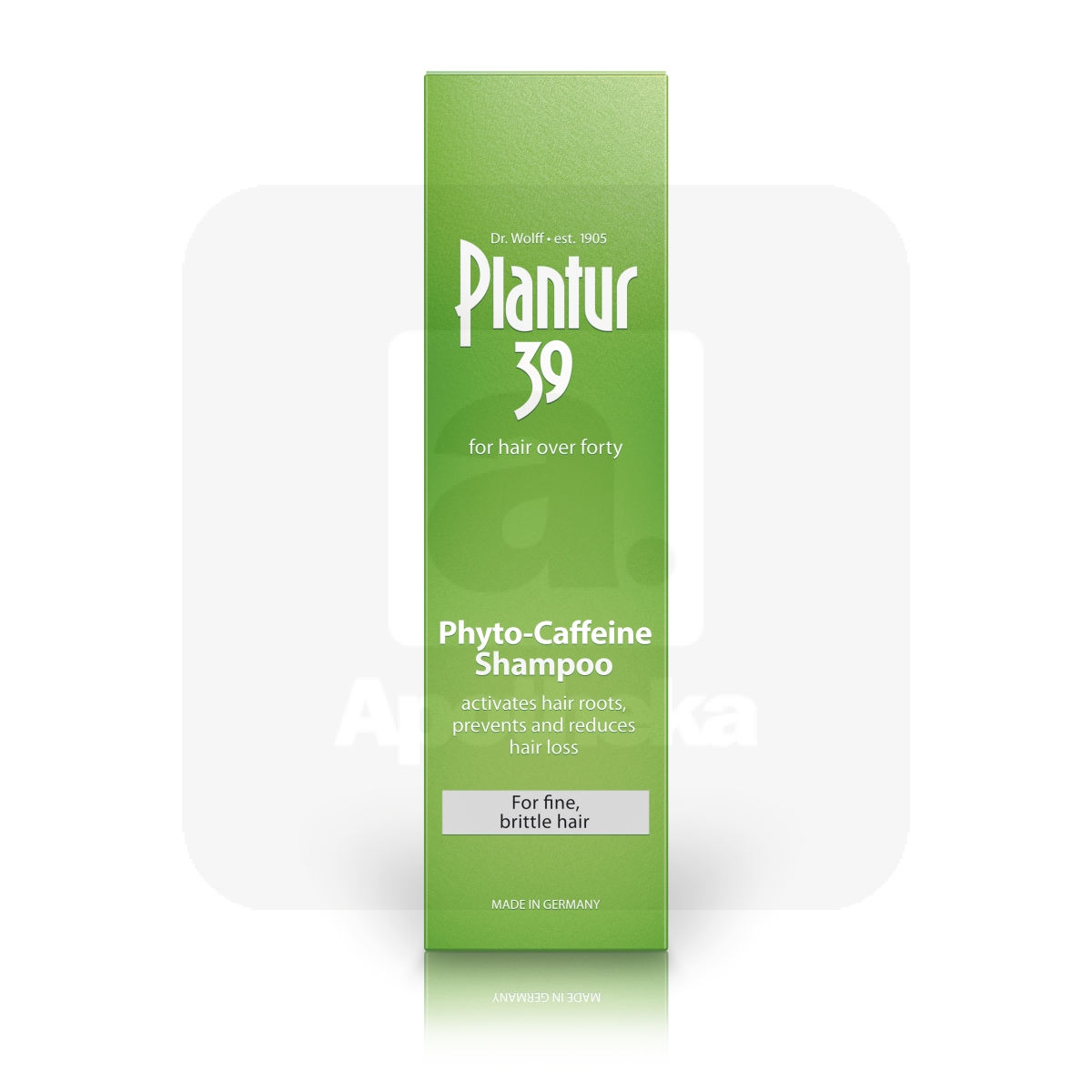 PLANTUR 39 PHYTO CAFFEINE SHAMPOON 250ML - Tootepilt