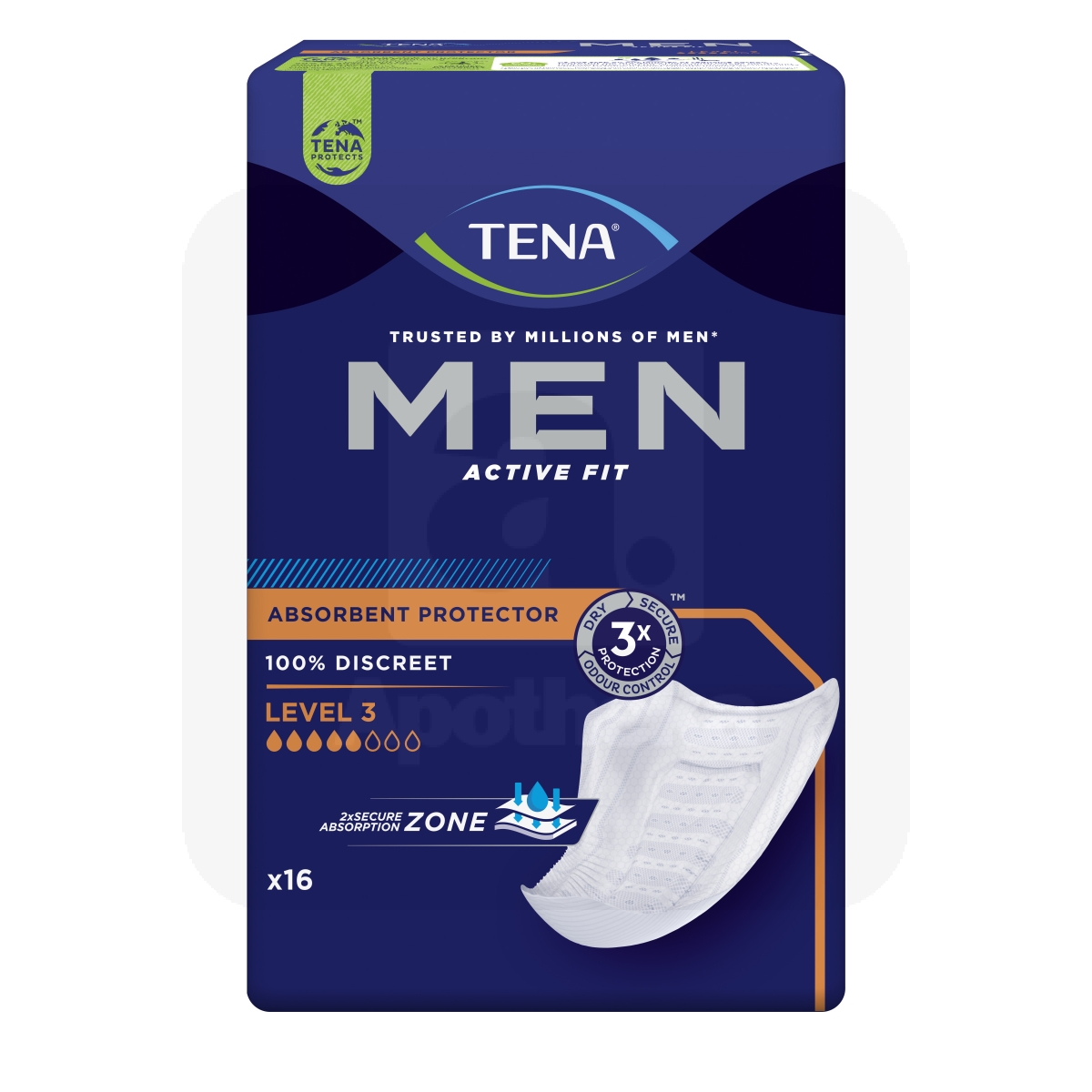 TENA MEN ACTIVE FIT L3 N16 - Tootepilt