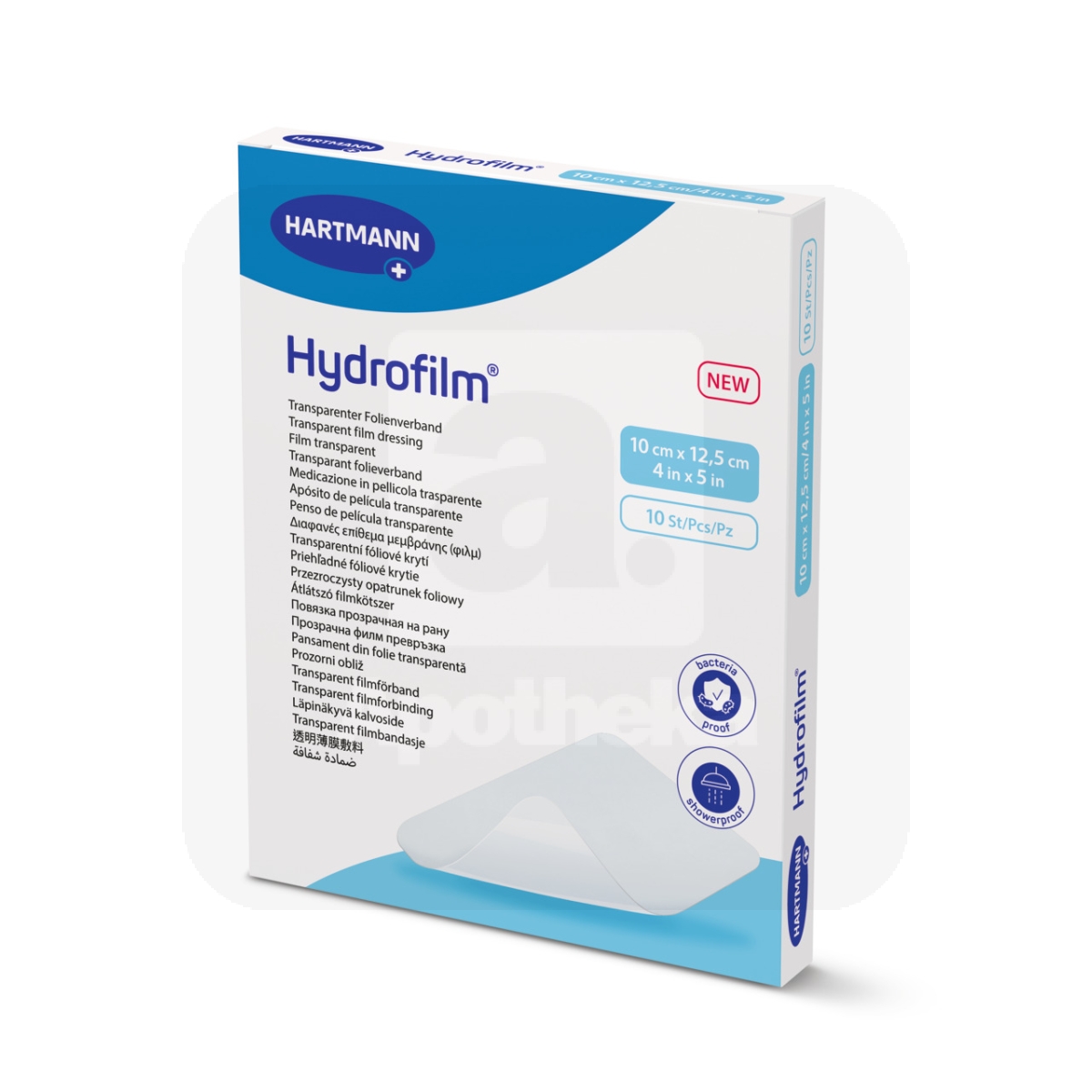 HYDROFILM KILEPLAASTER 10X12,5CM N10 - Tootepilt