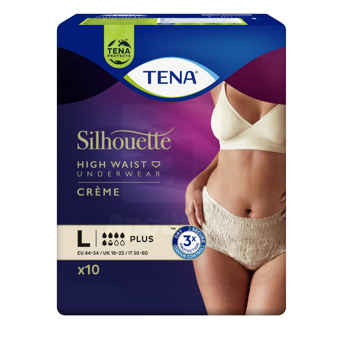 TENA SILHOUETTE CREME PLUS L N10 - Tootepilt