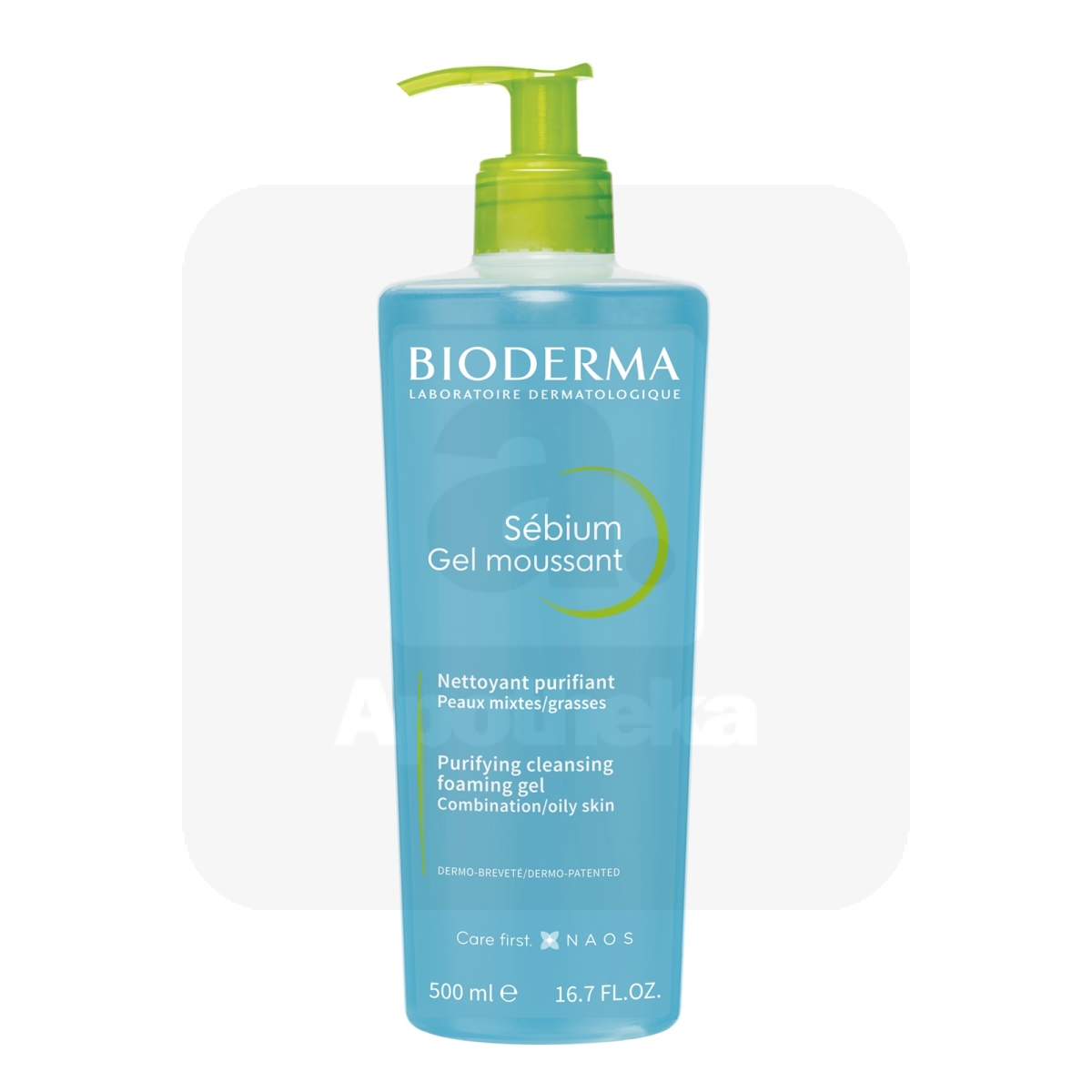 BIODERMA SEBIUM NÄOPUHASTUSE VAHTGEEL 500ML - Tootepilt