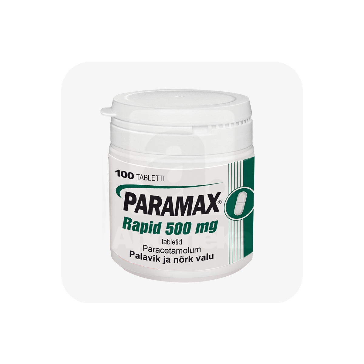 PARAMAX RAPID TBL 500MG N100 - Tootepilt