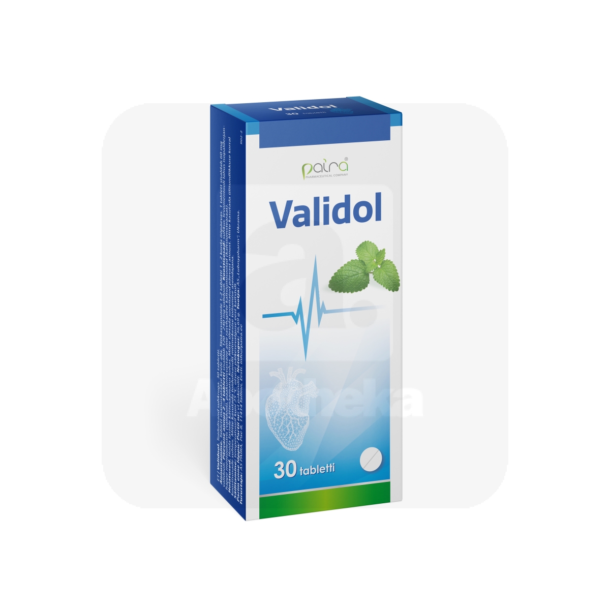 VALIDOOL SUHKRUGA 60MG N30 - Tootepilt