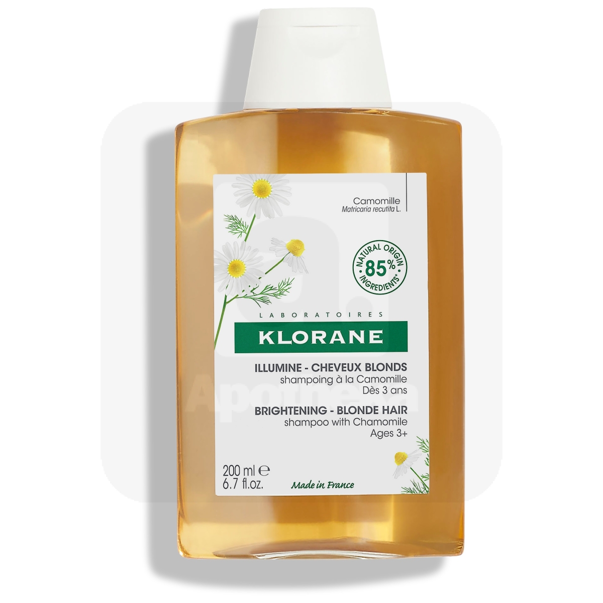 KLORANE SHAMPOON KUMMELI BLONDIDELE JUUSTELE 200ML - Tootepilt