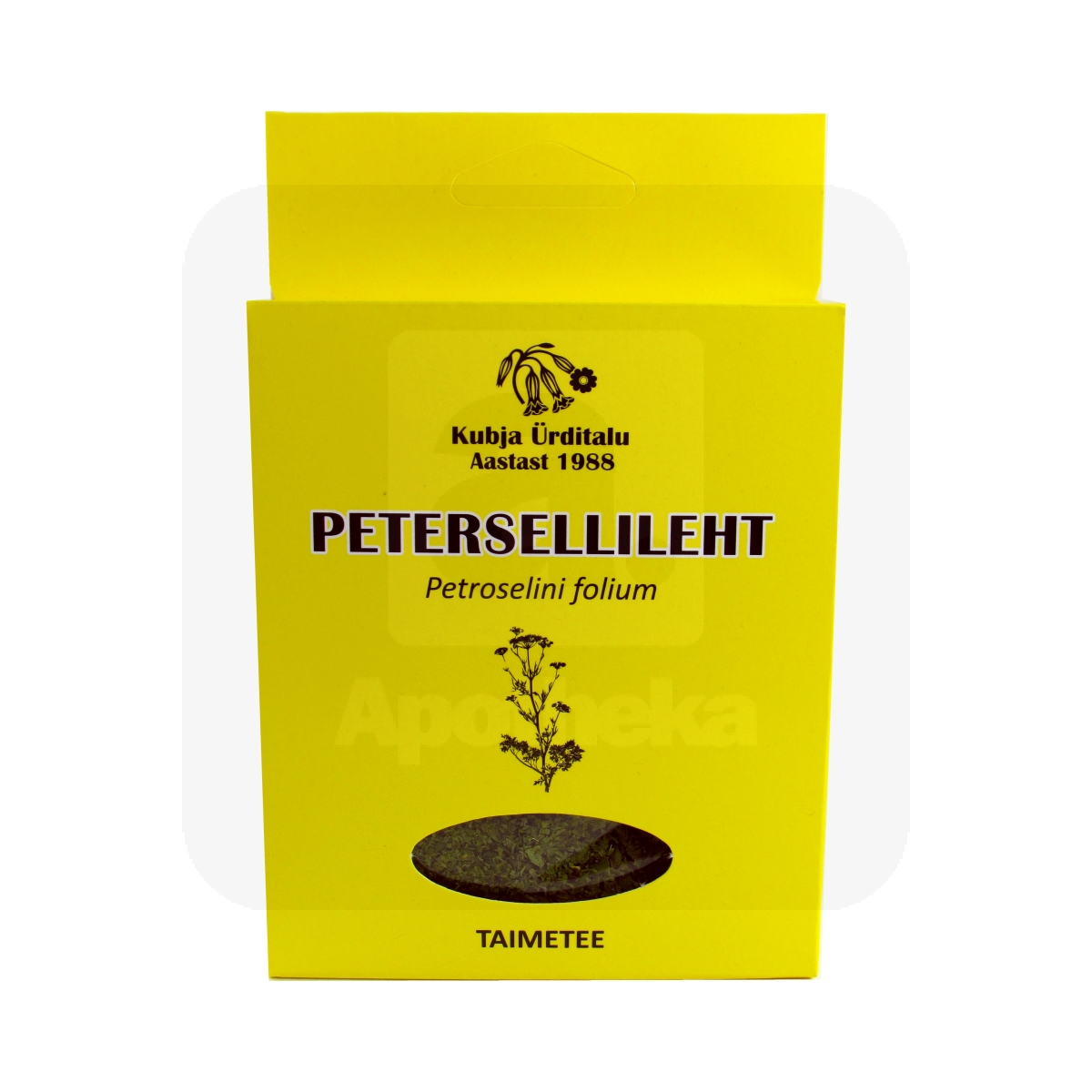 PETERSELLILEHED (PETROSELINI FOLIA) 15G (KARP) - Tootepilt