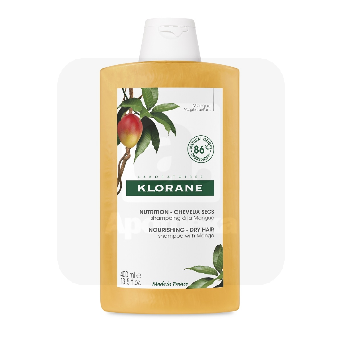 KLORANE SHAMPOON MANGO KUIVADELE JUUSTELE 400ML - Tootepilt