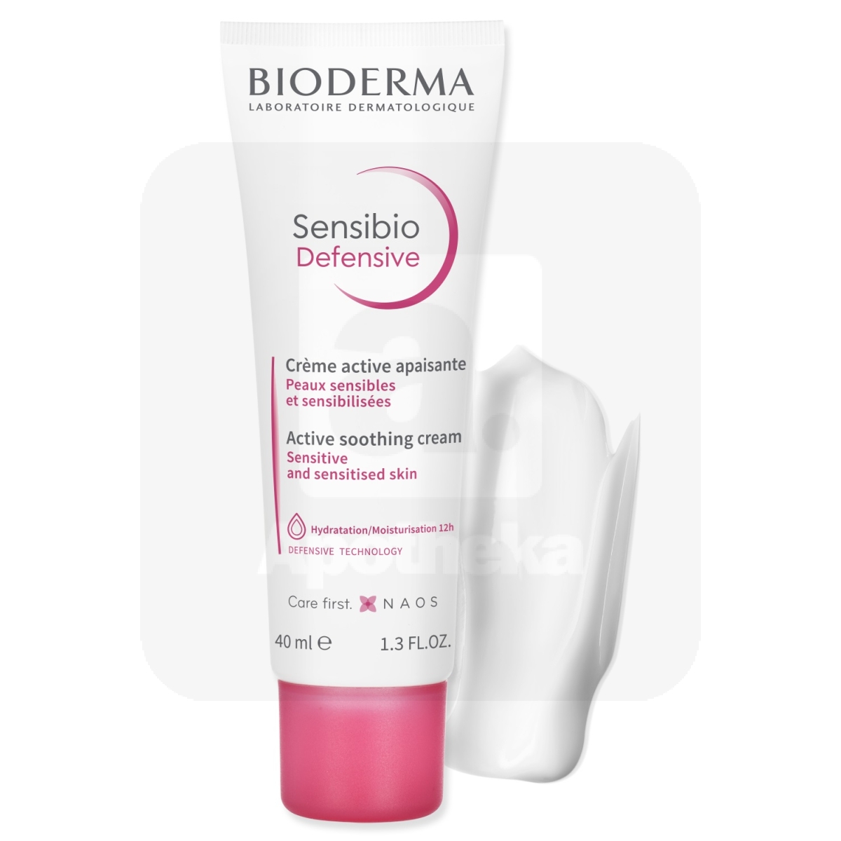 BIODERMA SENSIBIO DEFENSIVE NÄOKREEM RAHUSTAV 40ML - Tootepilt