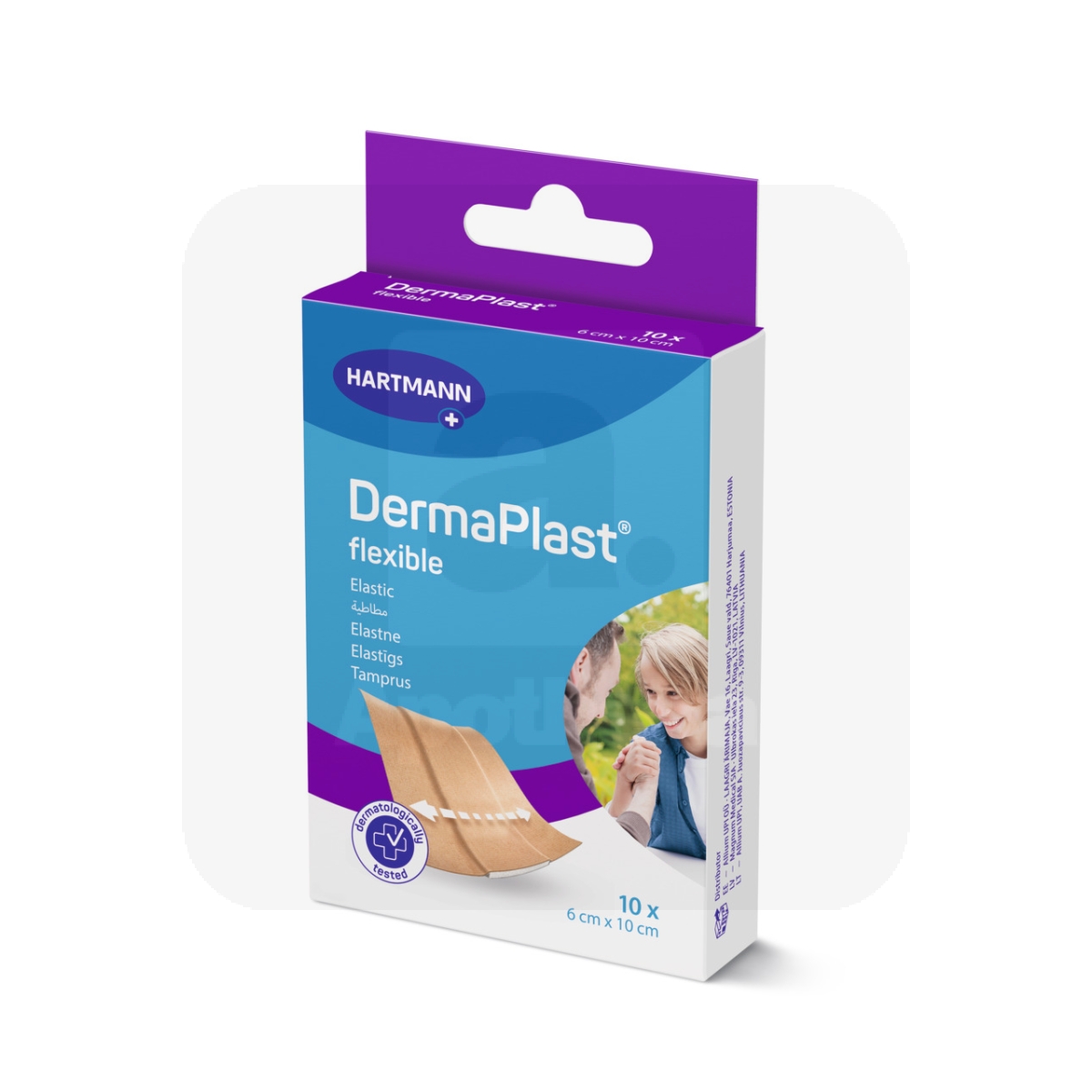 DERMAPLAST PLAASTRID FLEXIBLE 6X10CM N10 - Tootepilt