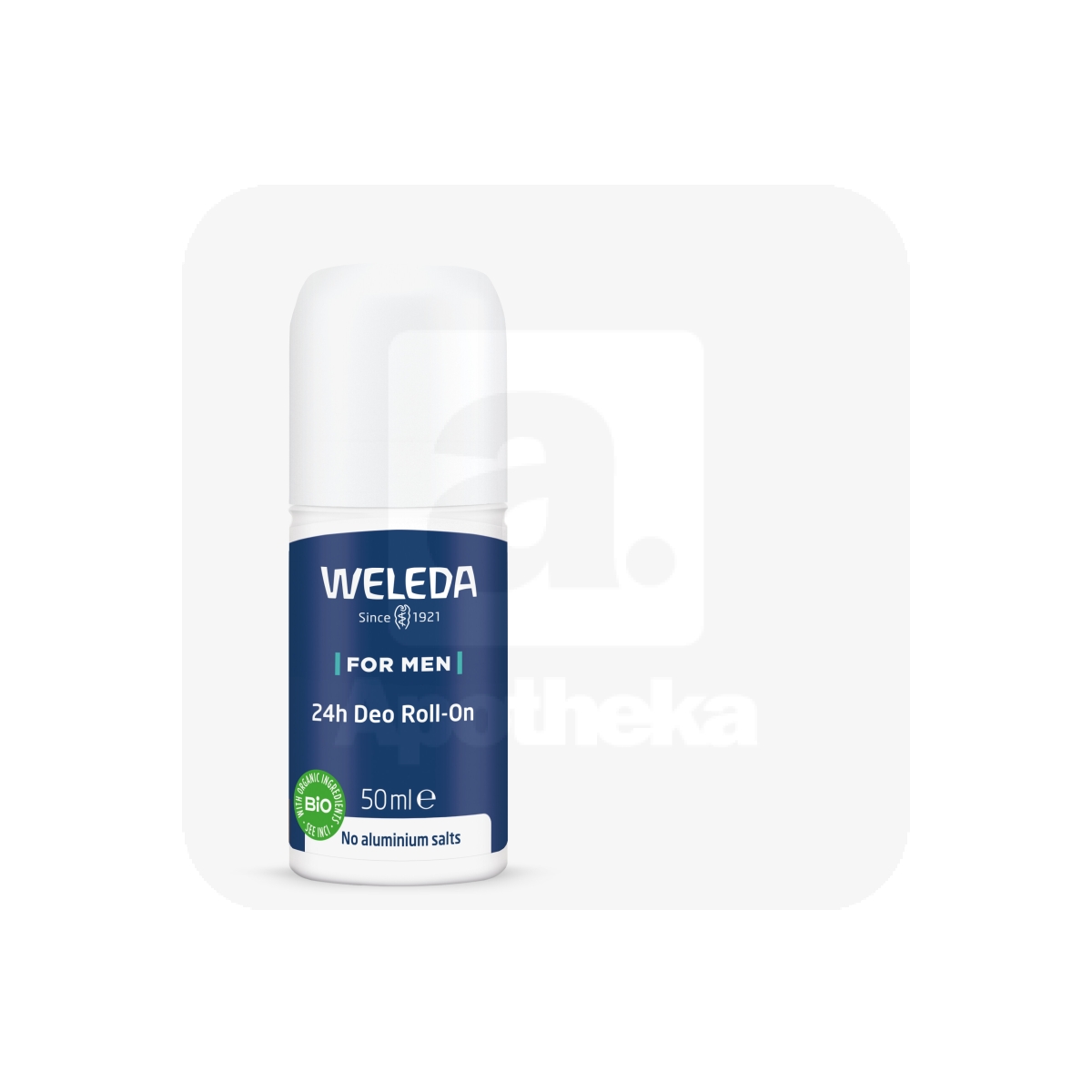 WELEDA MEN ROLL-ON DEODORANT MEESTELE 24H 50ML - Tootepilt