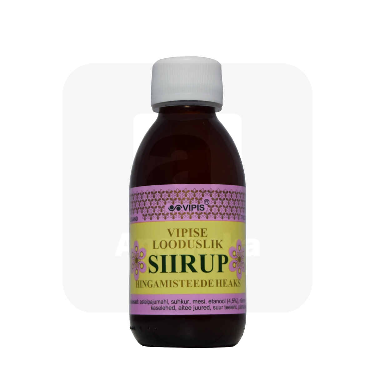 VIPIS SIIRUP HINGAMISTEEDE HEAKS 150ML