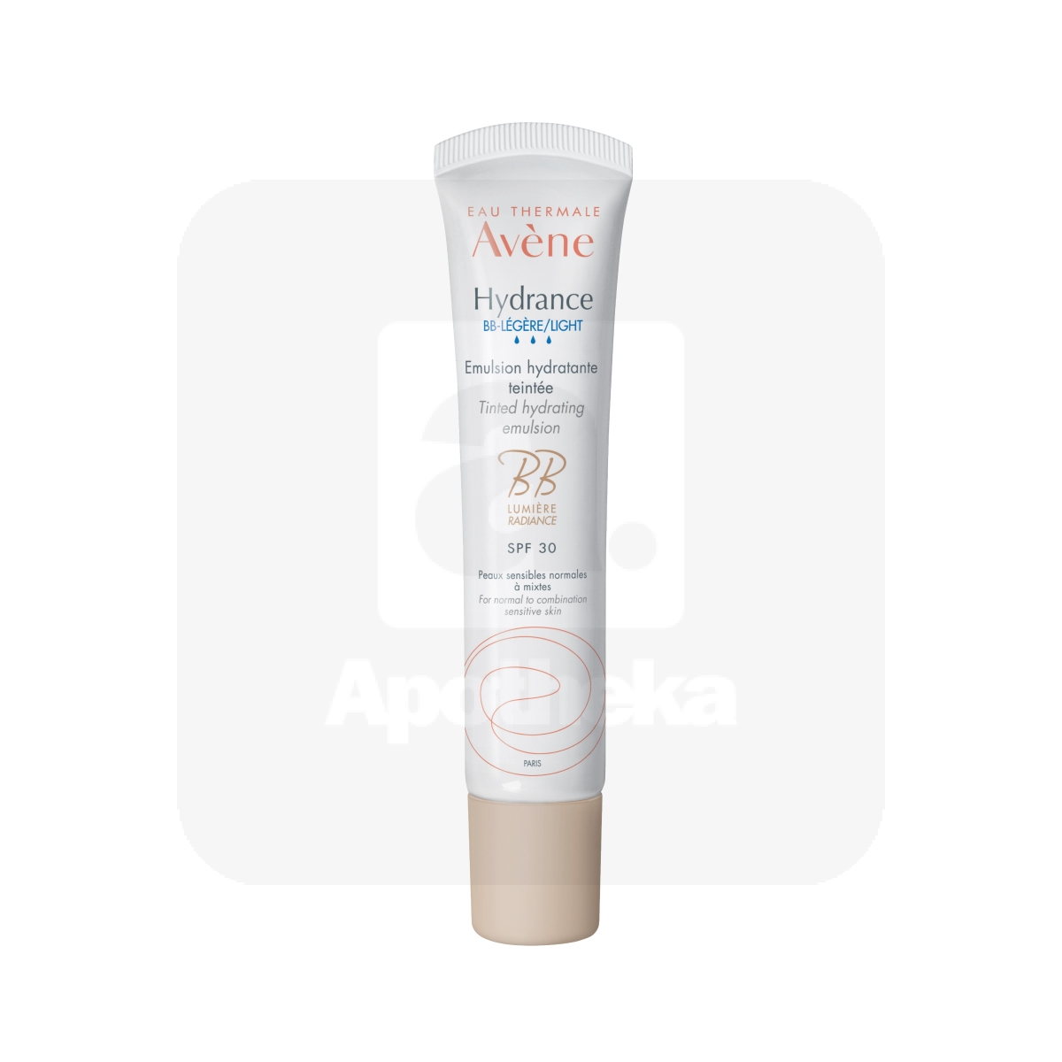 AVENE HYDRANCE LIGHT EMULSIOON NIISUTAV SPF30 TOONITUD 40ML - Tootepilt