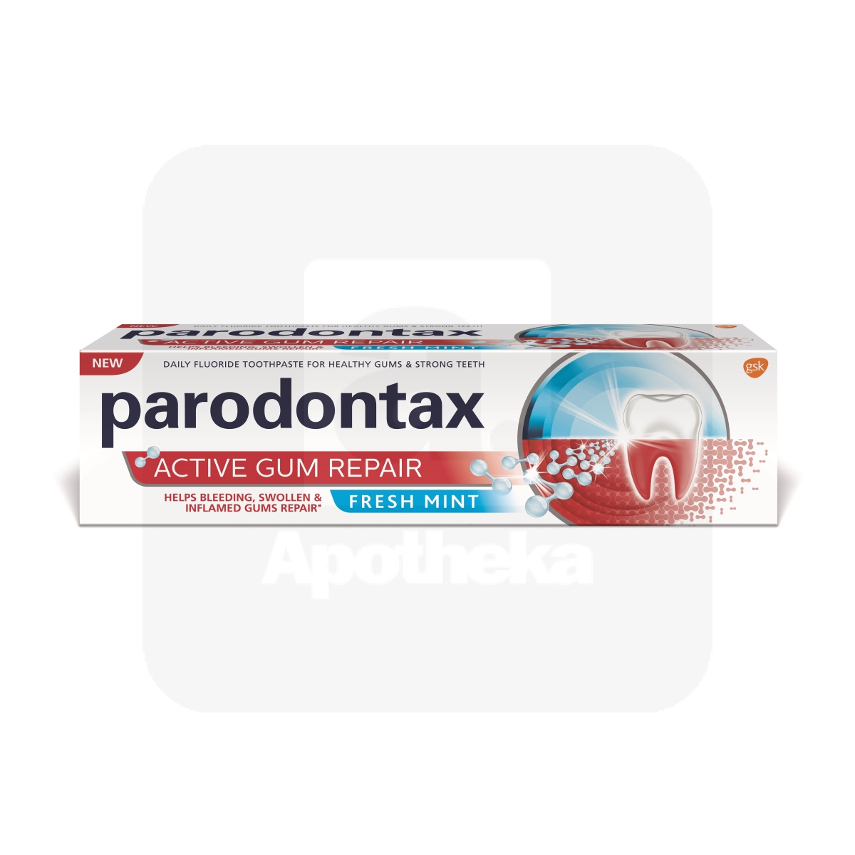 PARODONTAX HAMBAPASTA ACTIVE GUM REPAIR FRESH MINT 75ML - Tootepilt