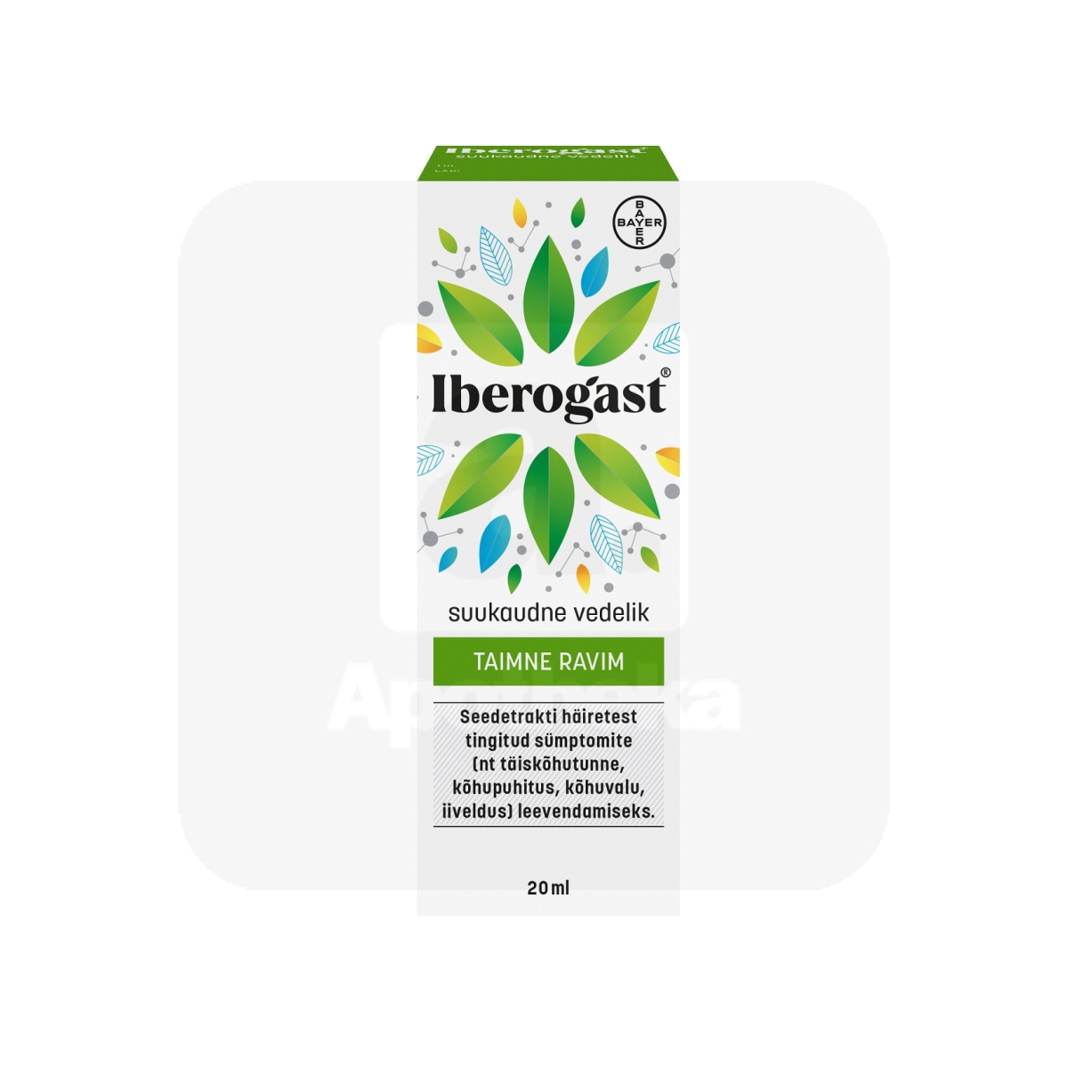 IBEROGAST SUUKAUDNE VEDELIK 20ML - Tootepilt