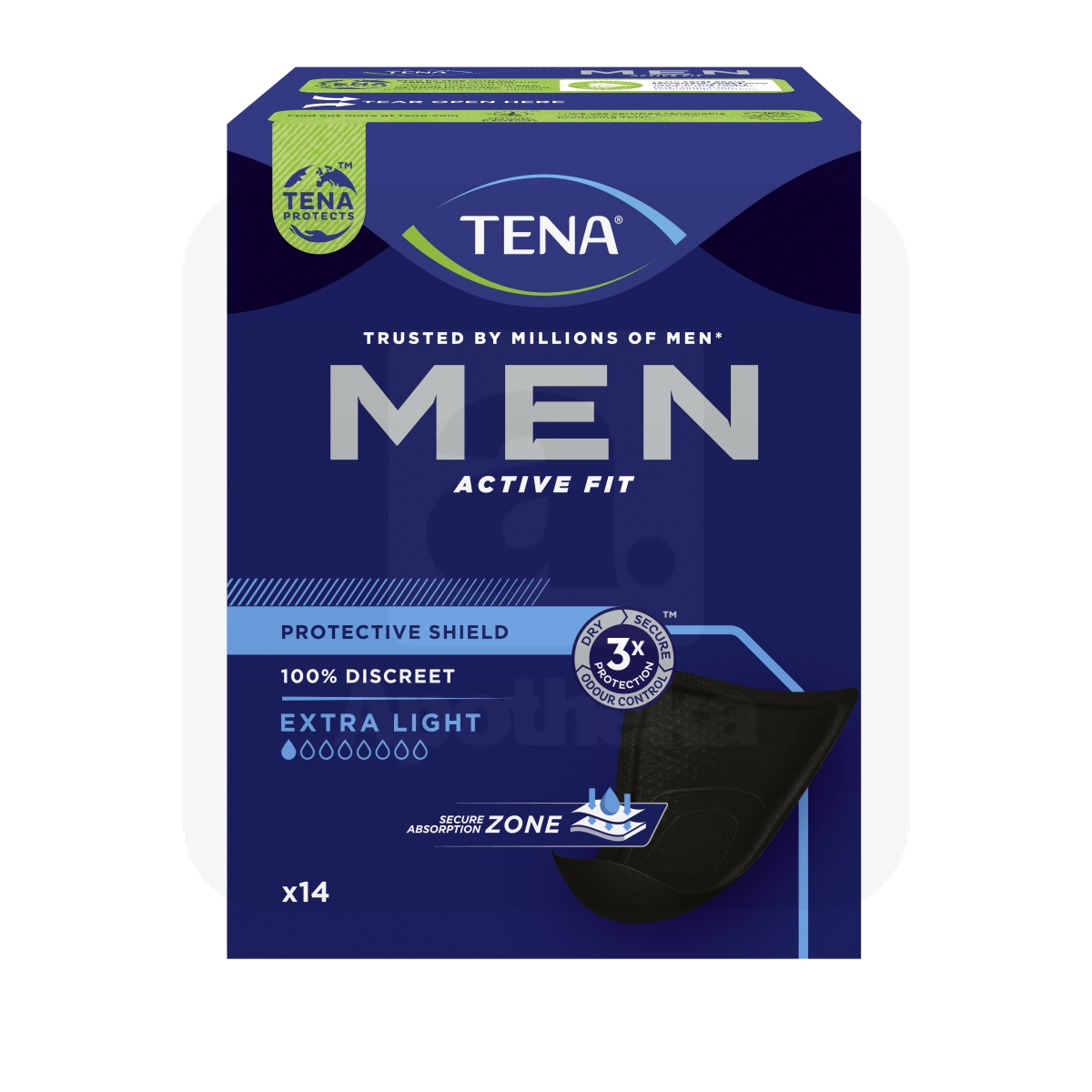 TENA MEN ACTIVE FIT SHIELD N14 - Tootepilt