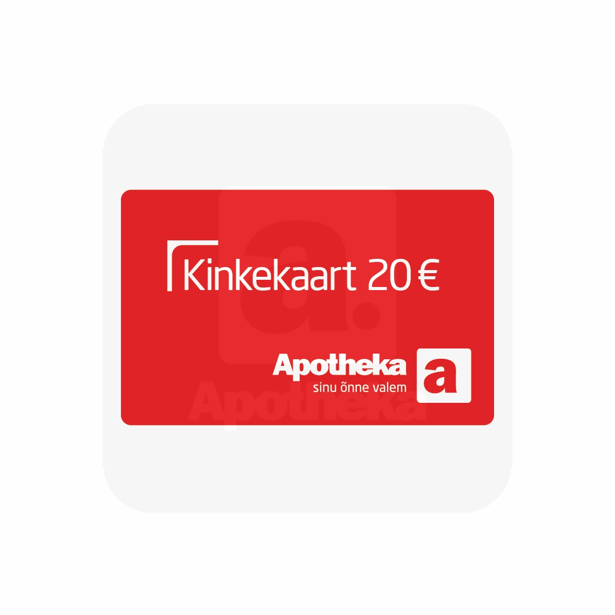 KINKEKAART 20EUR