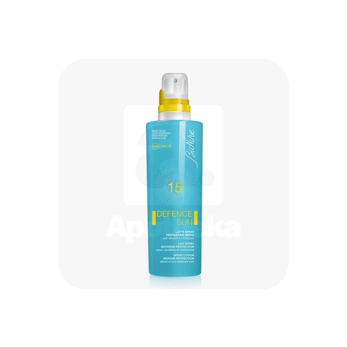 BIONIKE SUN PÄIKESEKAITSESPREI SPF15 200ML