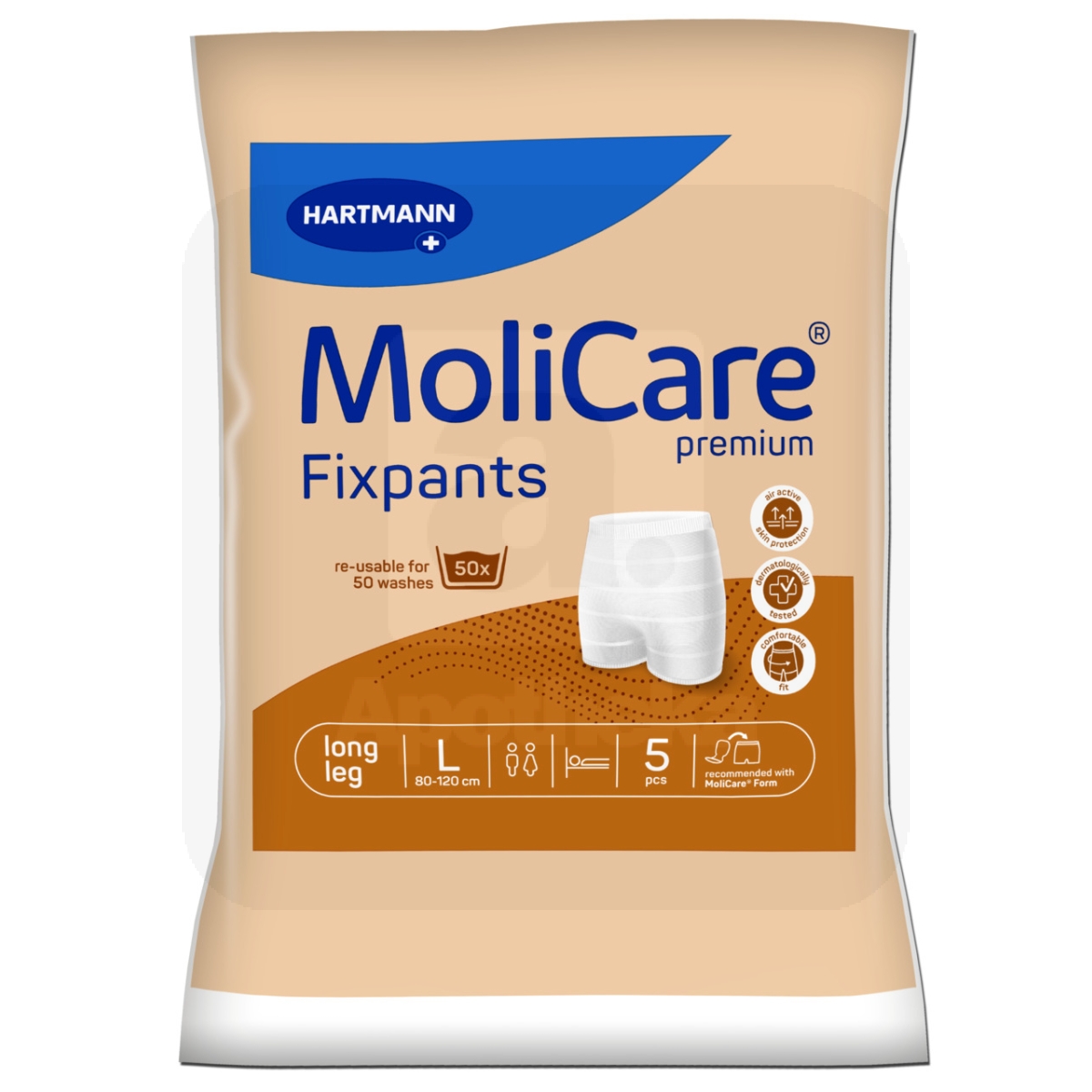 MOLICARE FIXPANTS LONG LEG L N5