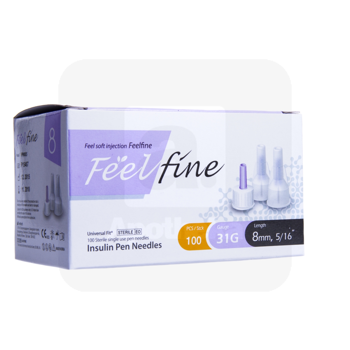 INSULIININÕELAD SMS FEELFINE 31G 8MM N100 - Tootepilt