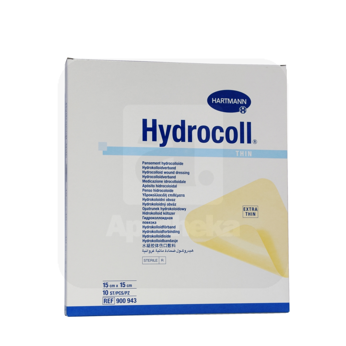 HYDROCOLL THIN 15X15CM N10 - Tootepilt