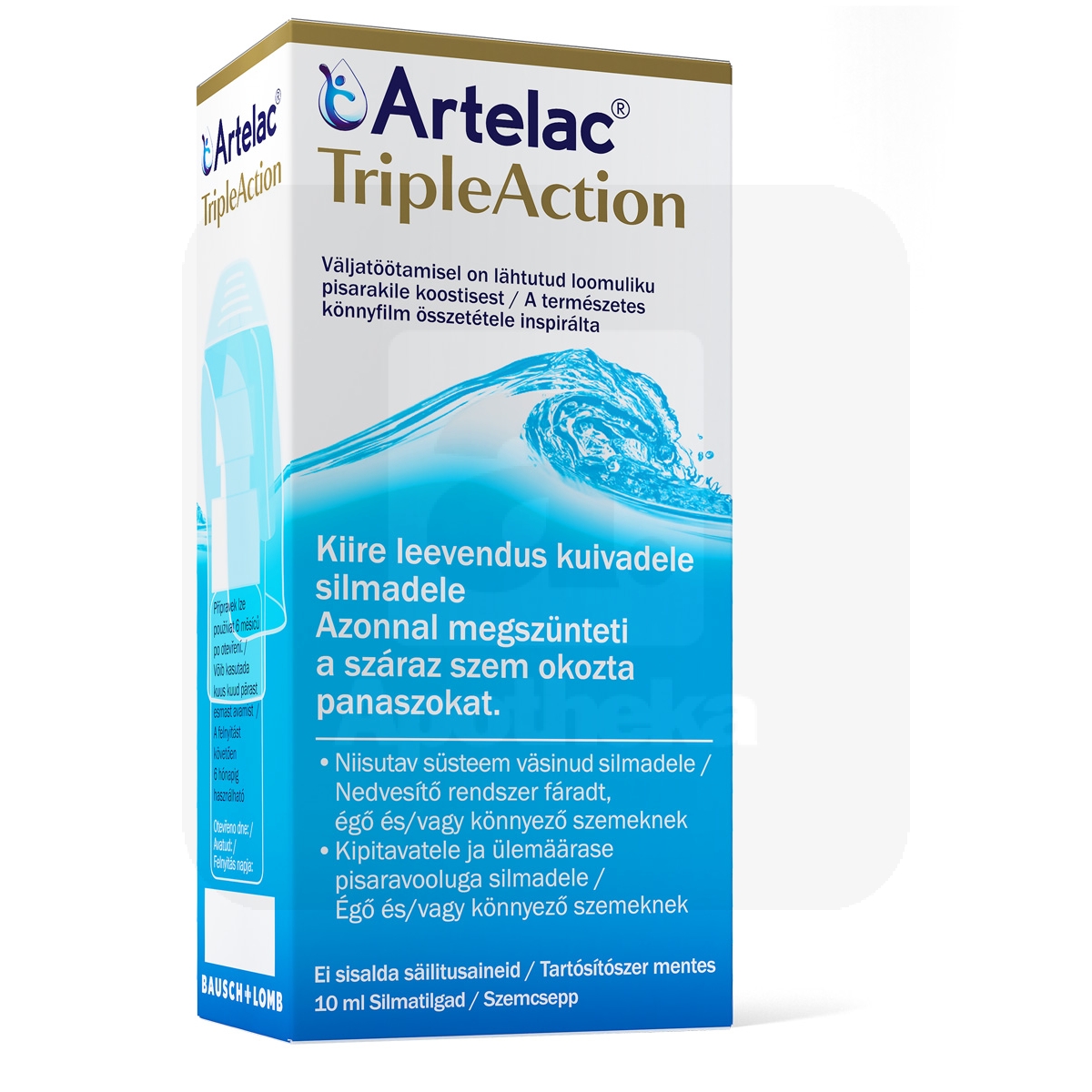 ARTELAC TRIPLEACTION SILMATILGAD 10ML - Tootepilt