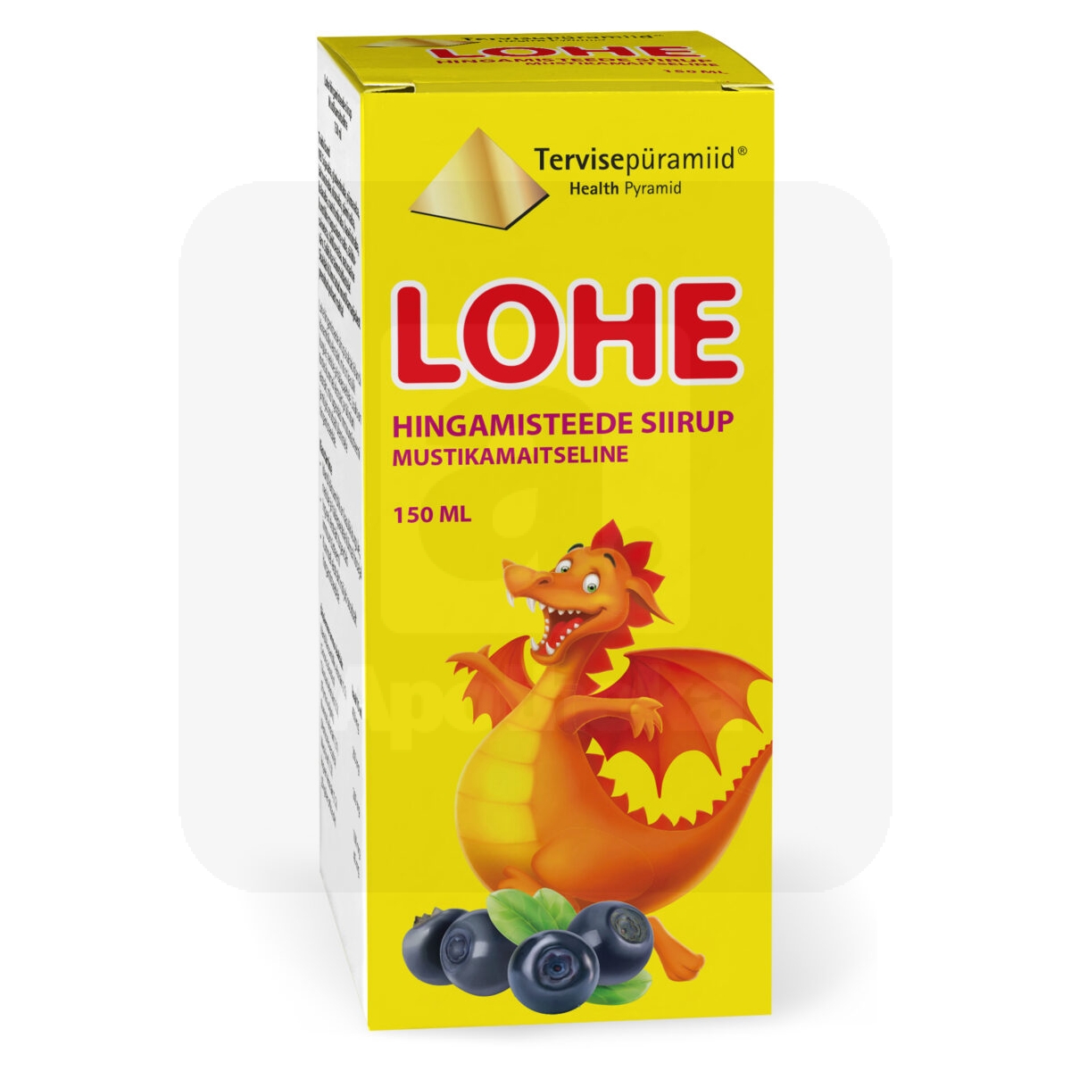 TERVISEPÜRAMIID LOHE HINGAMISTEEDE SIIRUP 150ML