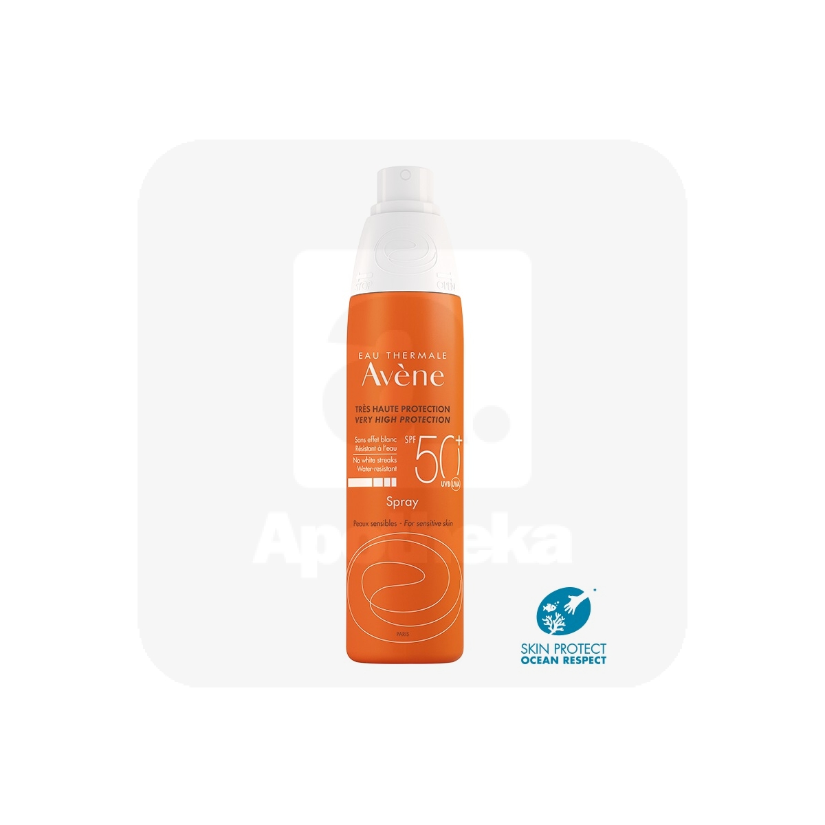 AVENE SUN PÄIKESEKAITSESPREI SPF50+ 200ML