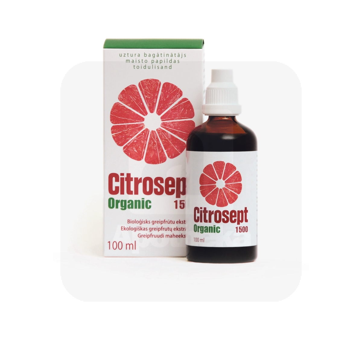 CITROSEPT ORGANIC 1500 100ML - Tootepilt