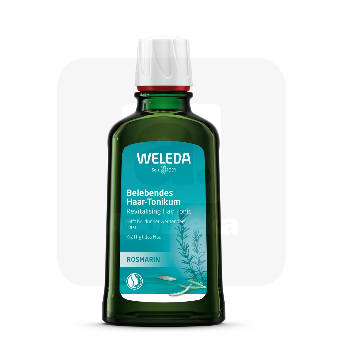 WELEDA JUUKSETOONIK TAASELUSTAV ROSMARIINIGA 100ML - Tootepilt