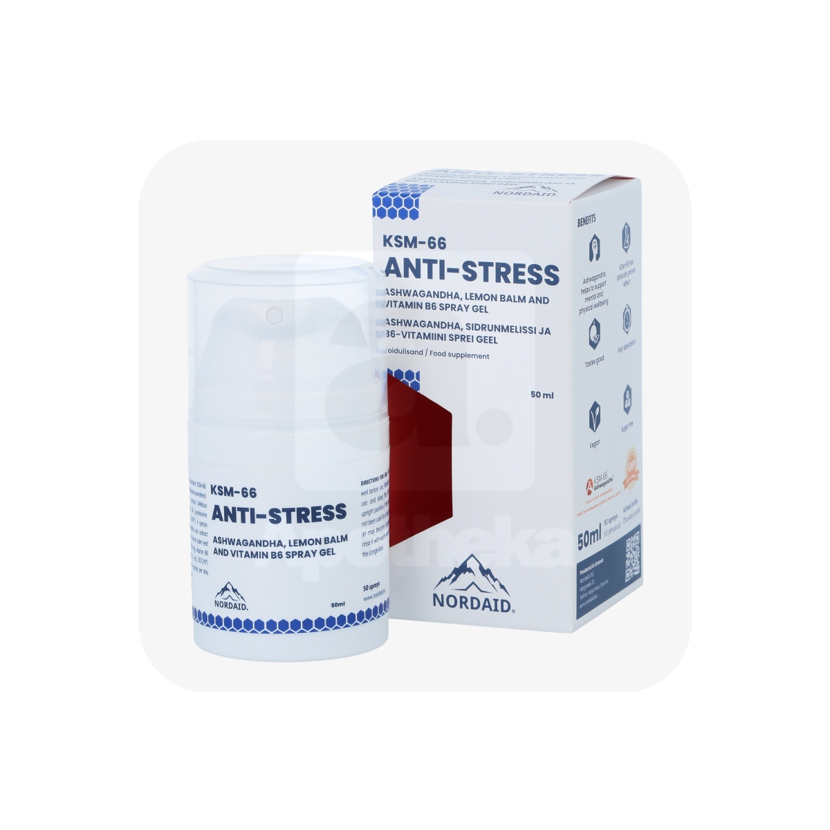 NORDAID ANTI-STRESS SPREI GEEL 50ML - Tootepilt