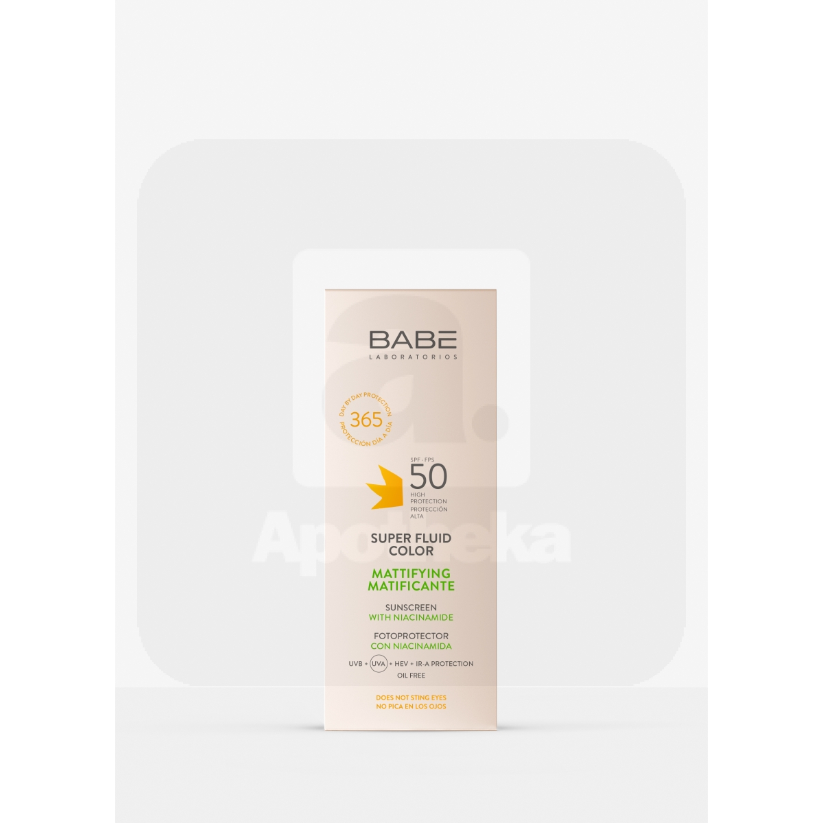 BABE SUPER FLUID EMULSIOON NÄOLE MATISTAV SPF50 TOONIV 50ML