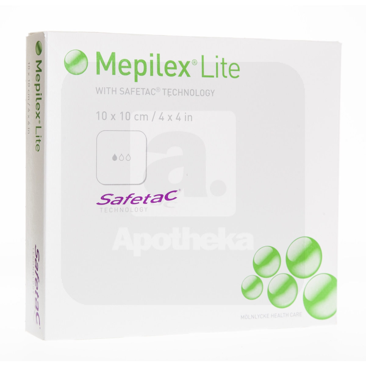 MEPILEX LITE SILIKOONHAAVAPADI STERIILNE 10X10CM N5