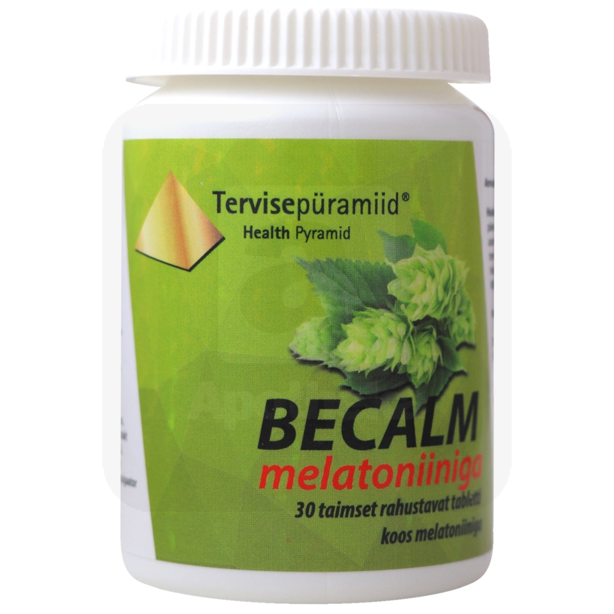 TERVISEPÜRAMIID BECALM MELATONIINIGA TBL N30