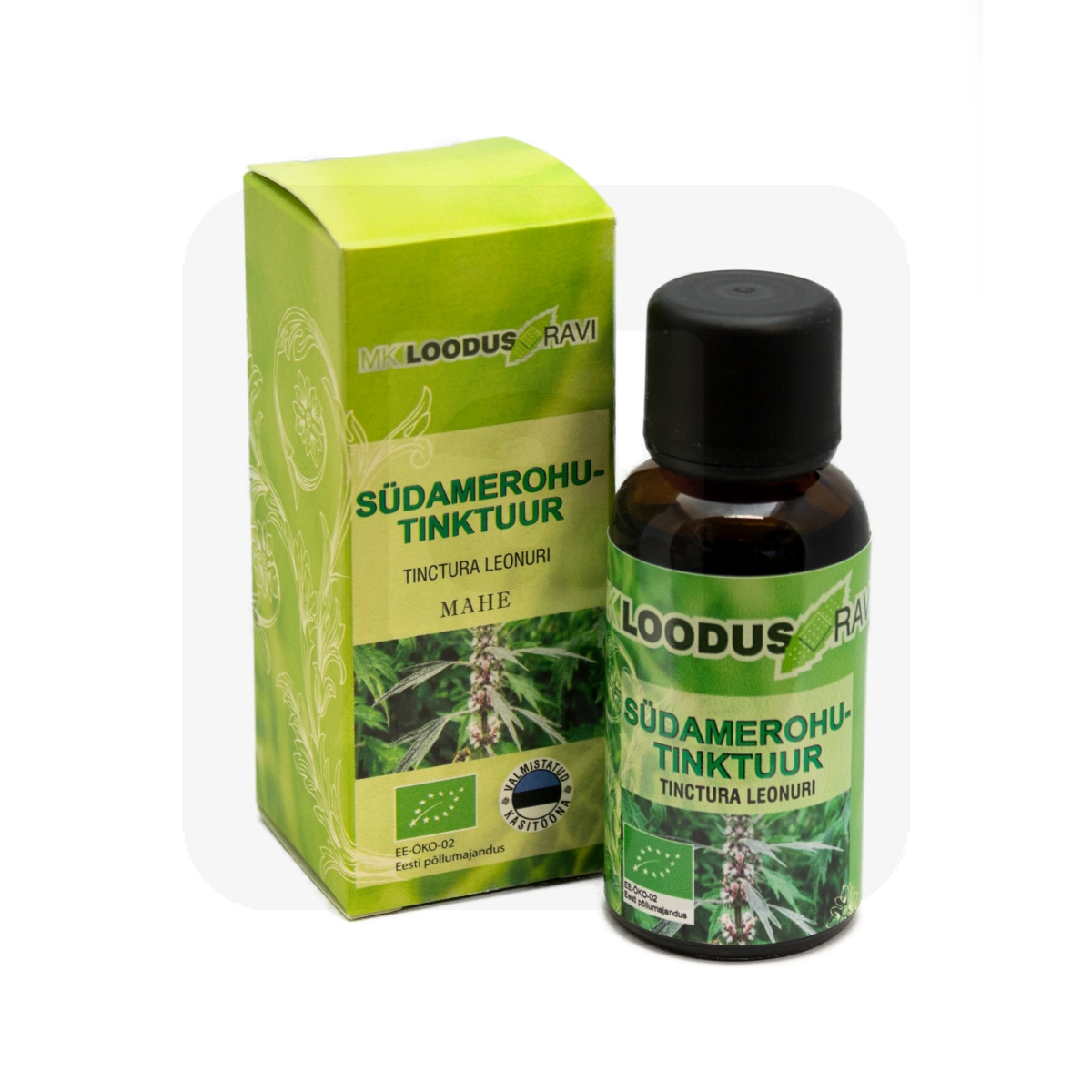 SÜDAMEROHUTINKTUUR ÖKO 30ML - Tootepilt