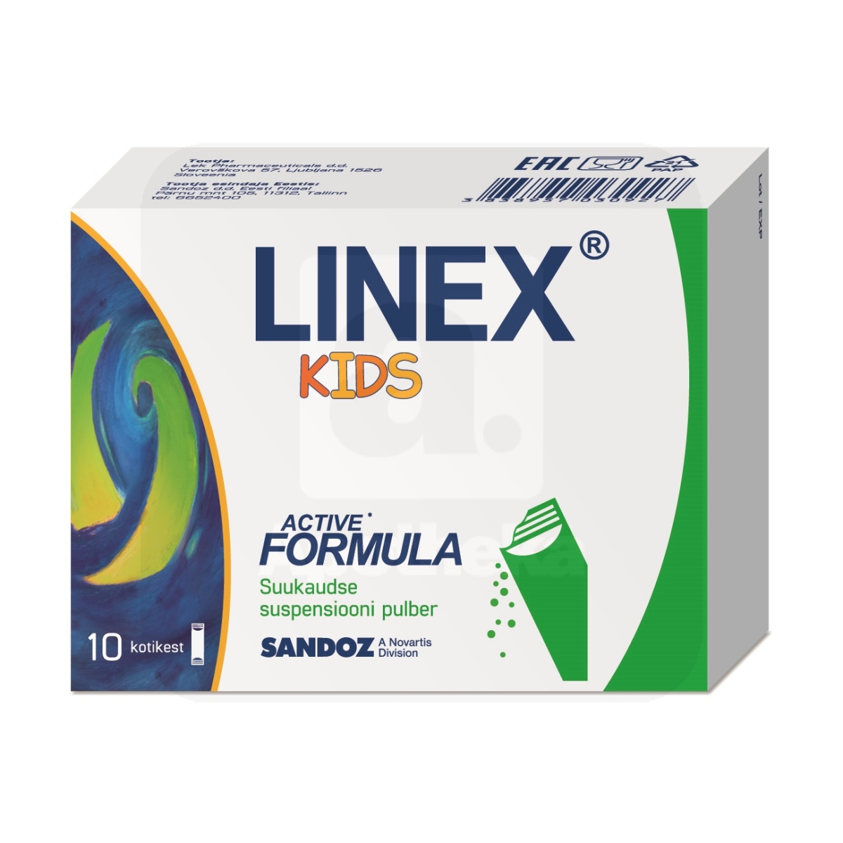 LINEX KIDS SUUKAUDSE SUSP PULBER N10 - Tootepilt