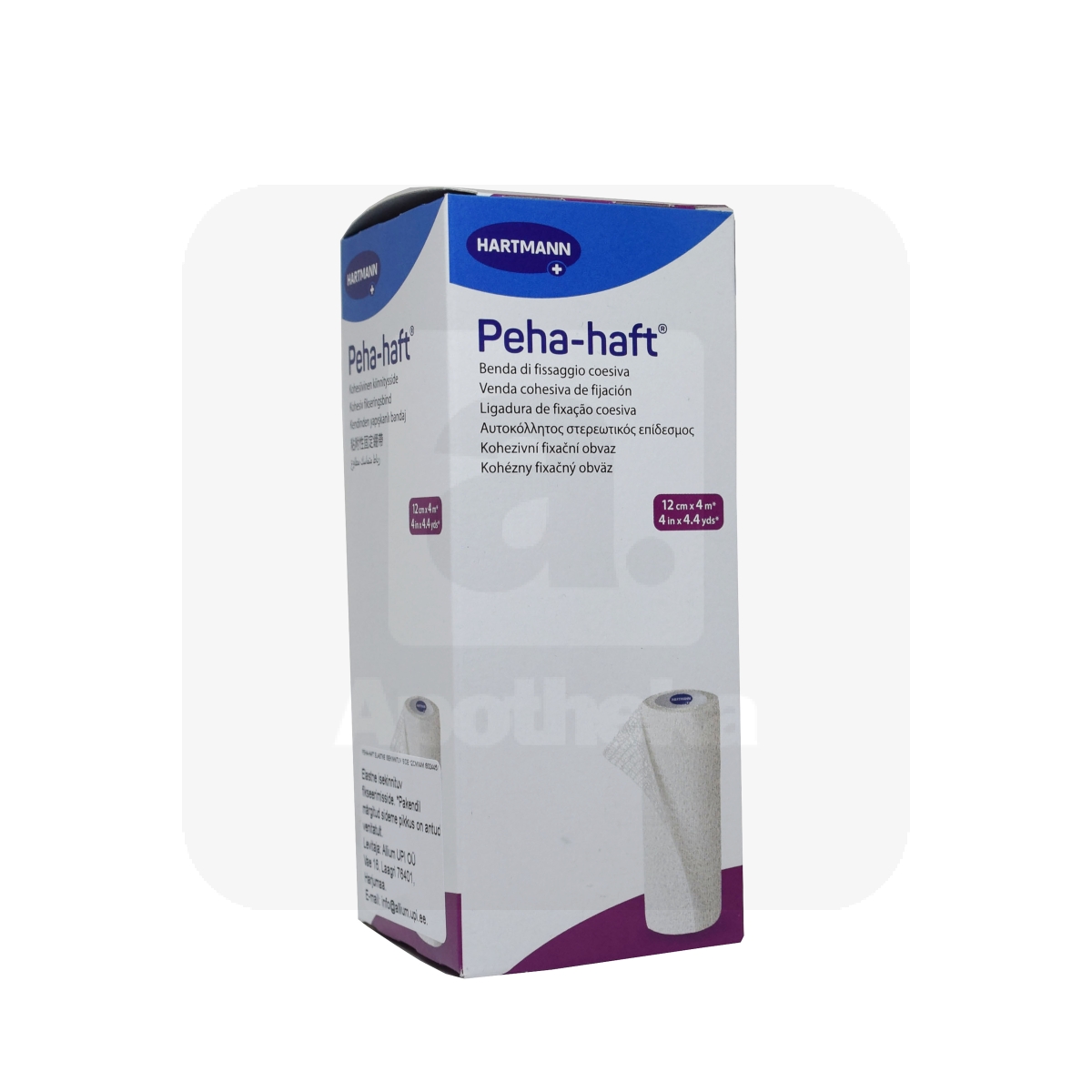 PEHA-HAFT ELASTNE ISEKINNITUV SIDE 12CMX4M - Tootepilt