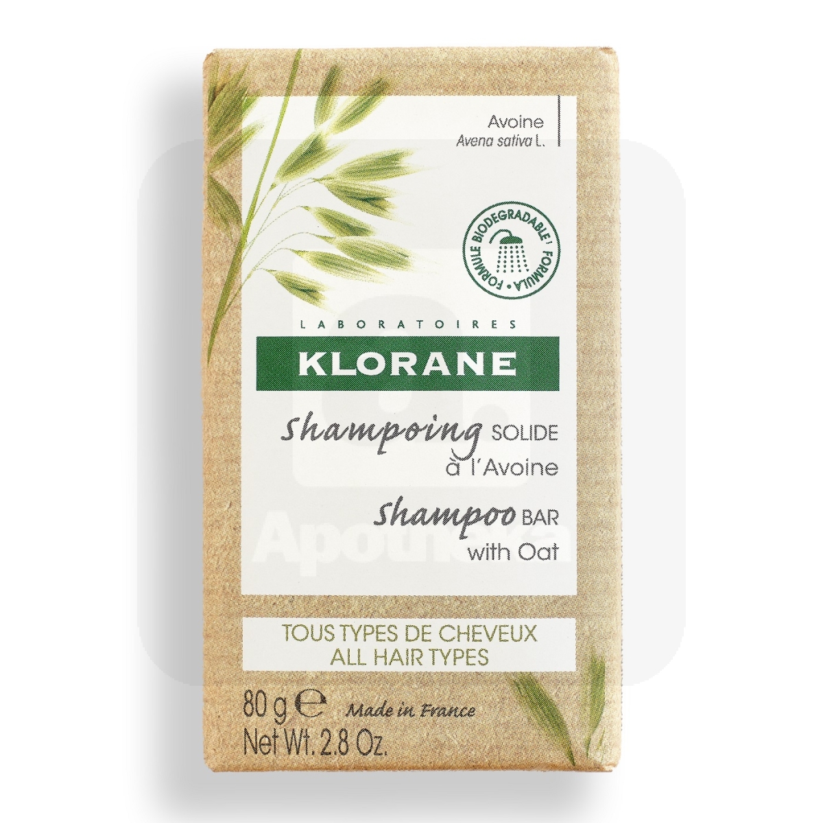 KLORANE TAHKE SHAMPOON KAERAPIIMAGA 80GR - Tootepilt