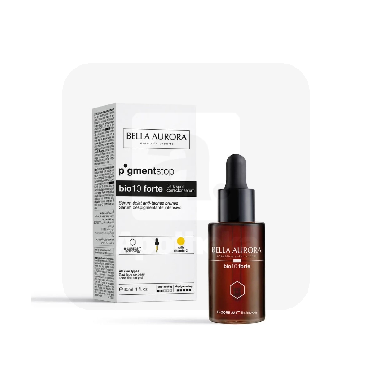 BELLA AURORA BIO10 FORTE TILGAD DEPIGMENTEERIVAD 30ML - Tootepilt