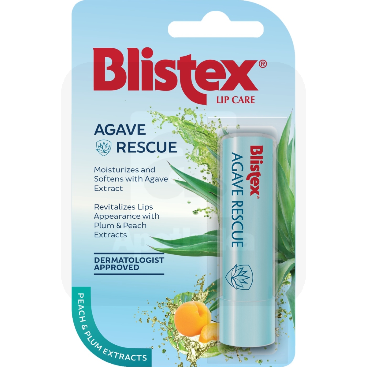 BLISTEX HUULEPALSAM AGAVE RESCUE 3,7G - Tootepilt